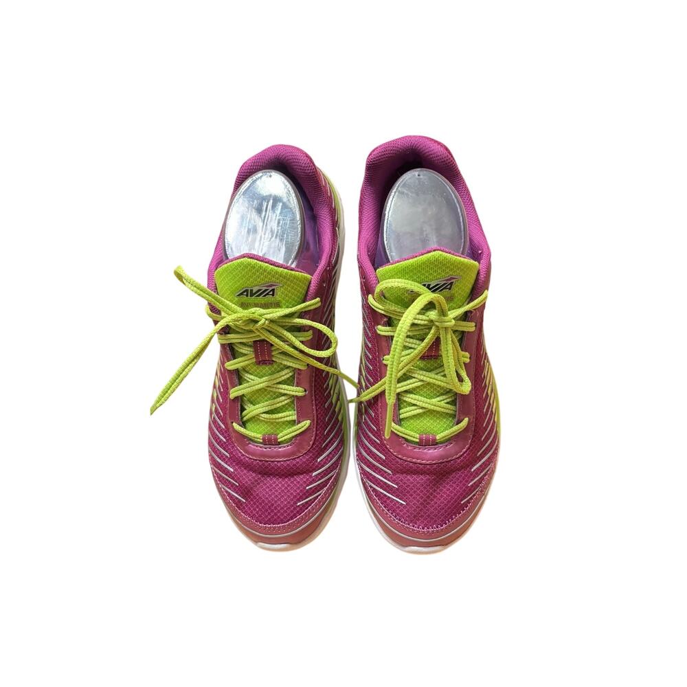 Avia Mantis purple & green trainers athletic shoes running jogging sneakers sz 9